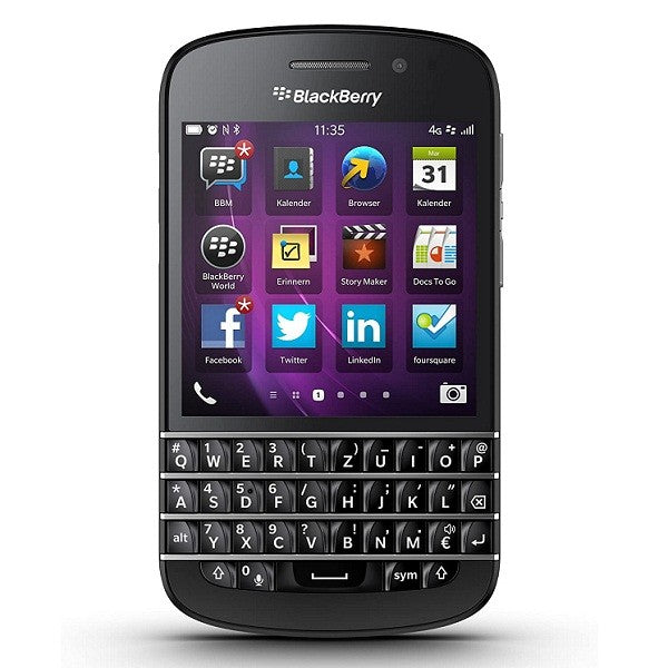 Blackberry Q10 Touch & Type Qwerty Keypad Mobile Black (2GB + 16GB)